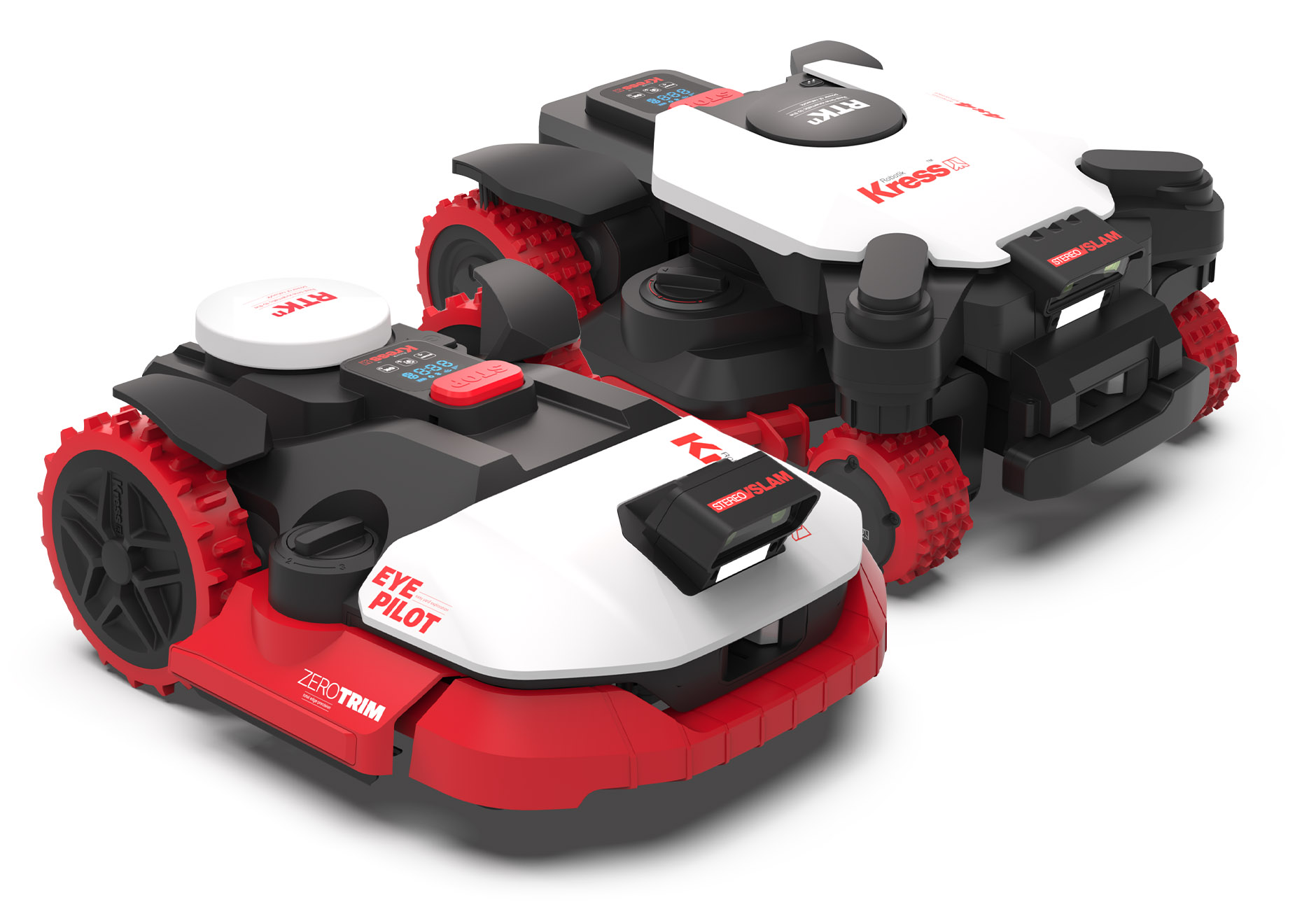 Kress EyePilot RTKn modeller hos Robotklipparna